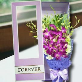 Mixed Orchid Gift Box